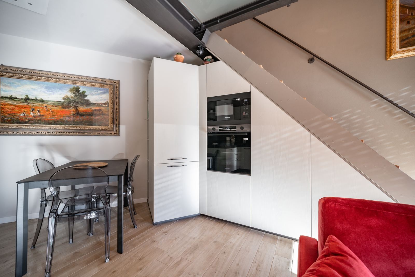 Scale, sottoscala e vani attrezzati — realizzazione 13, Giovanni Conti Interior Design