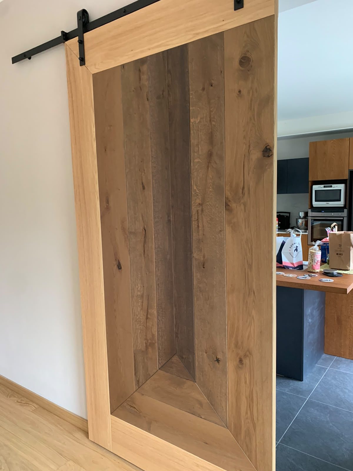 Porta in rovere — Giovanni Conti Interior Design