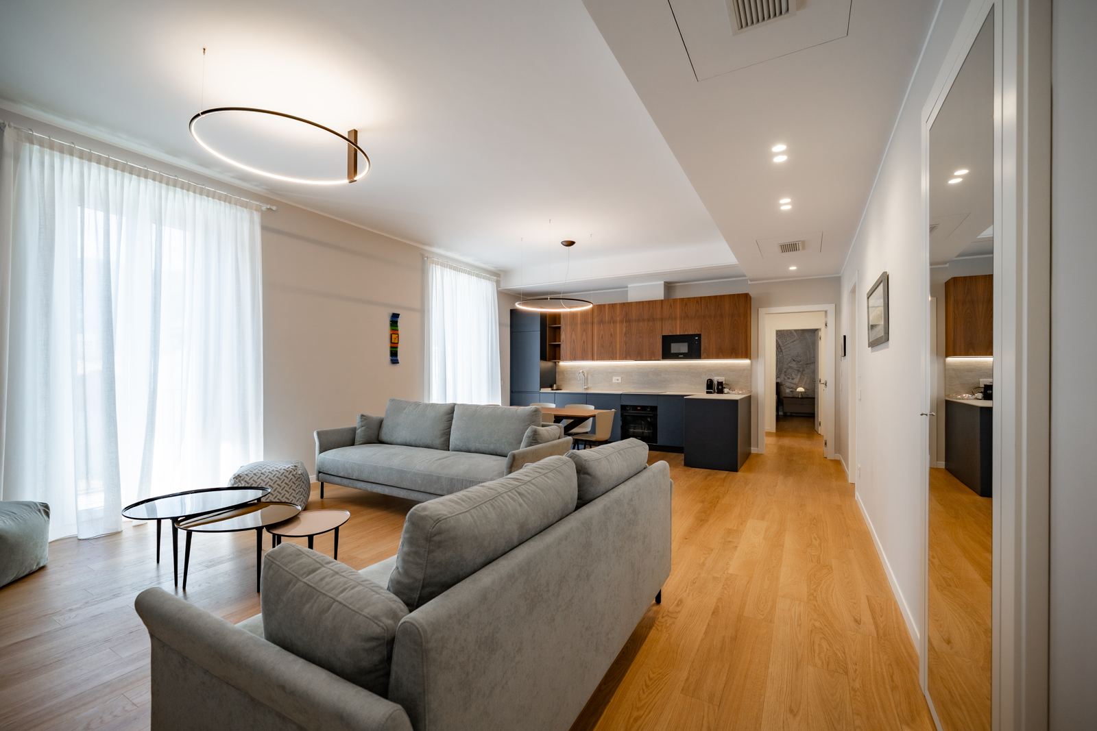 Zone giorno e living — realizzazione 5, Giovanni Conti Interior Design