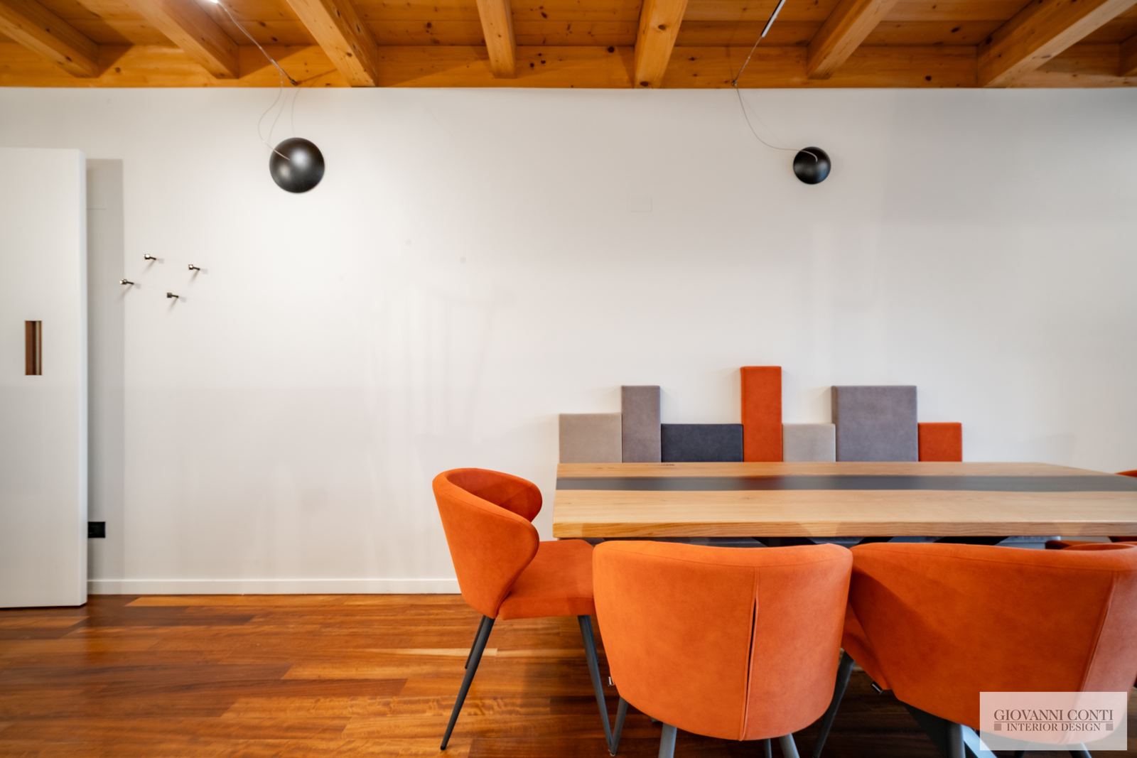 Zone giorno e living — realizzazione 10, Giovanni Conti Interior Design