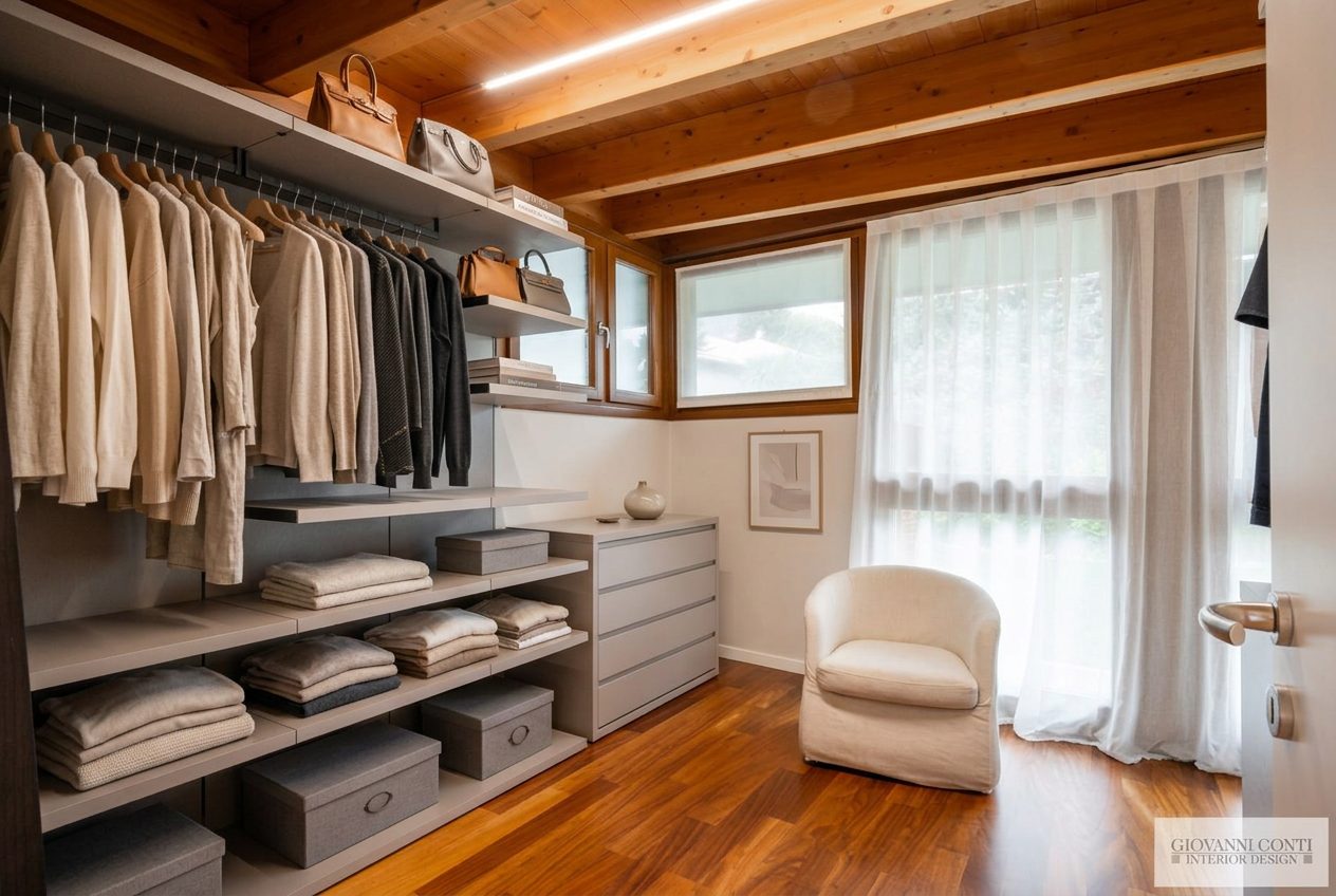 Armadi e cabine armadio — realizzazione 7, Giovanni Conti Interior Design