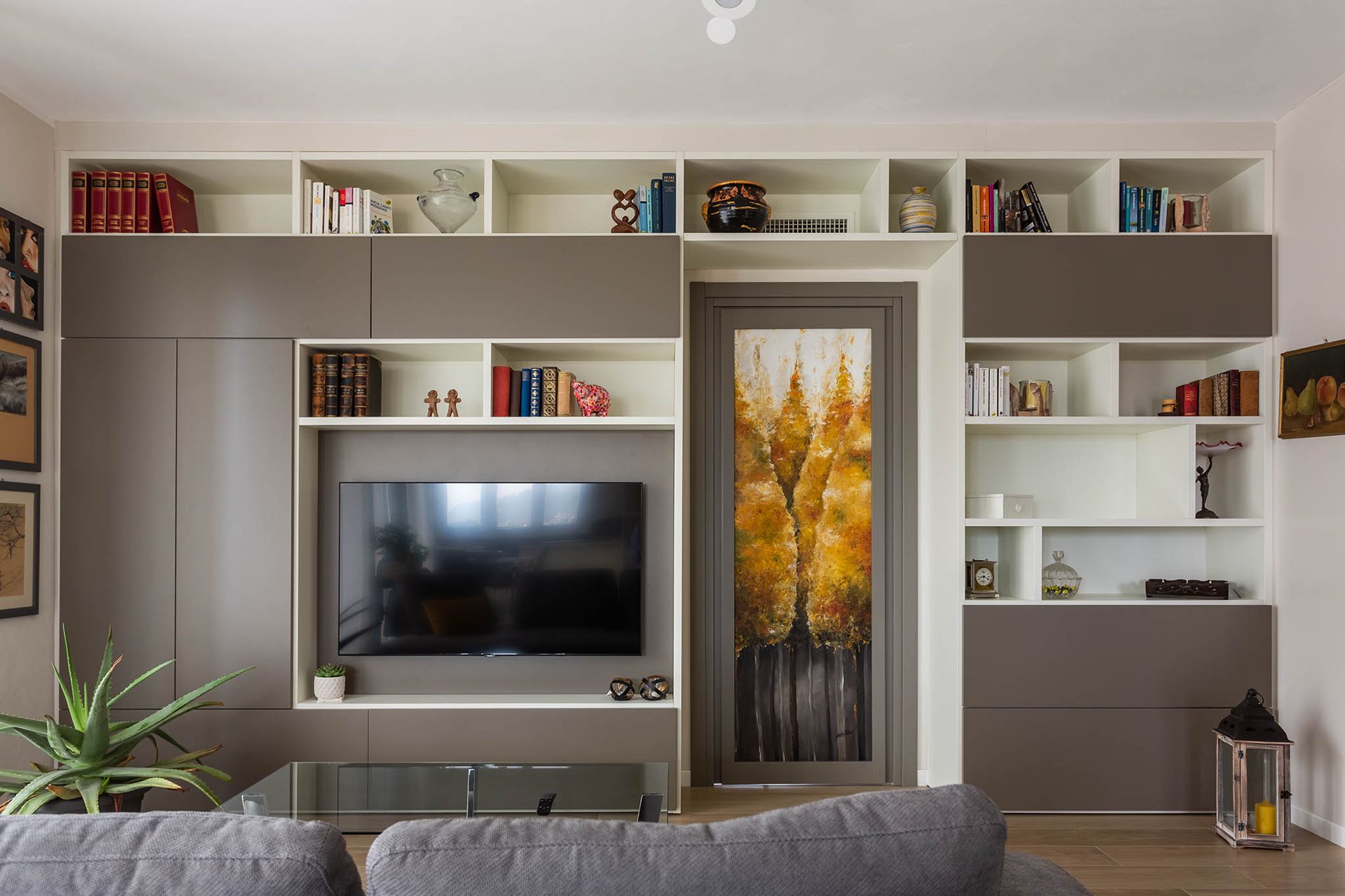 Soggiorno su misura — realizzazione 25, Giovanni Conti Interior Design