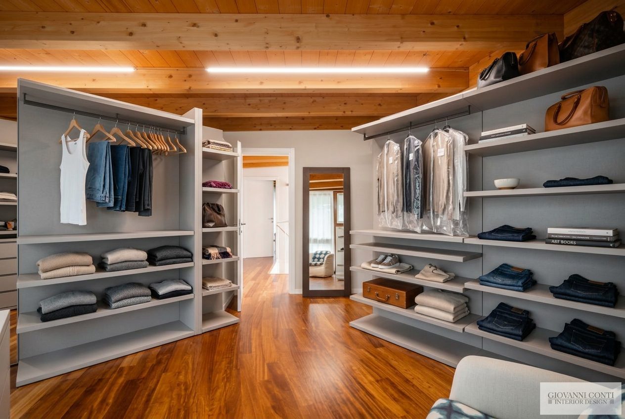 Armadi e cabine armadio — realizzazione 13, Giovanni Conti Interior Design