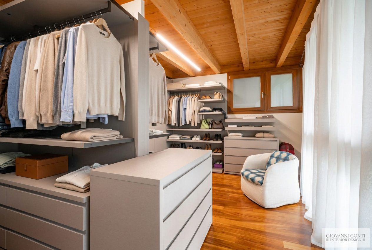 Armadi e cabine armadio — realizzazione 9, Giovanni Conti Interior Design